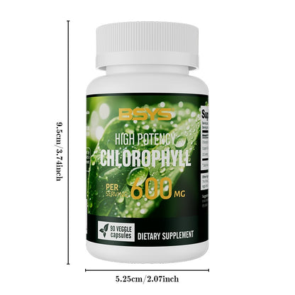BSYS Chlorophyll Capsules  Fat Metabolism Support