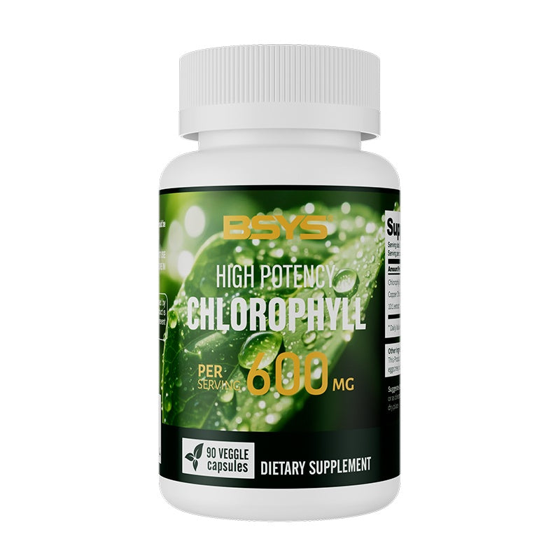 BSYS Chlorophyll Capsules  Fat Metabolism Support