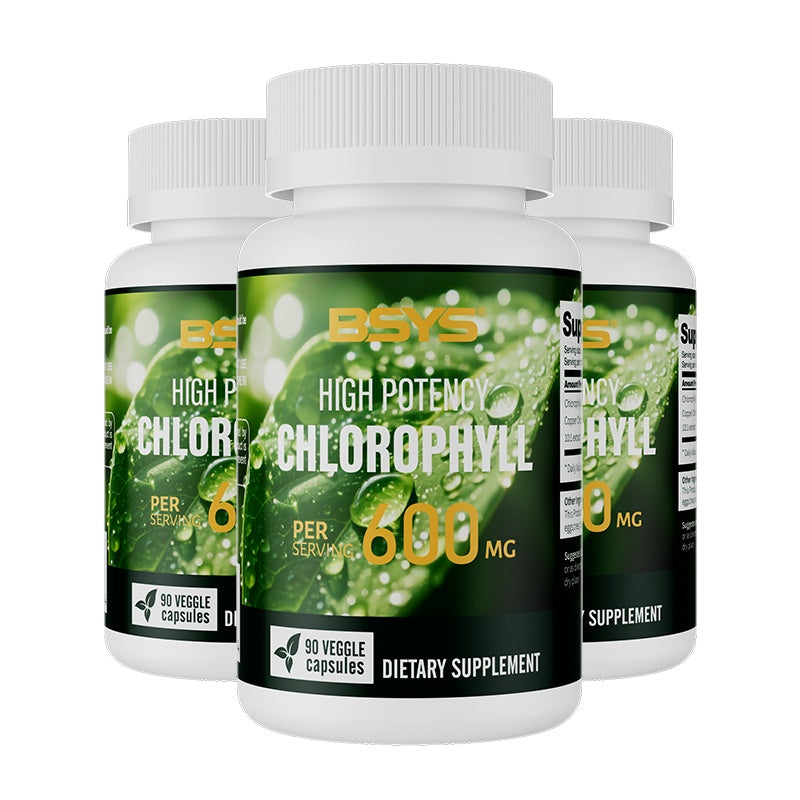 BSYS Chlorophyll Capsules  Fat Metabolism Support