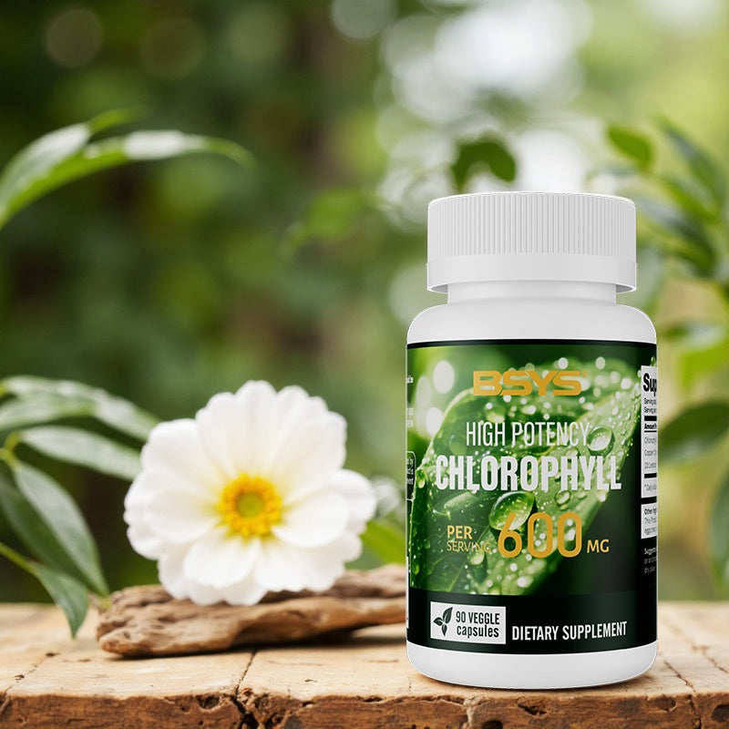 BSYS Chlorophyll Capsules  Fat Metabolism Support
